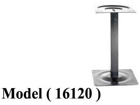 شاسيه ترابيزة بار (NO ) D (مو 16120) # شاسية ترابيزة بار معدن قاعدة مربعة اسود (W=40,D=40,H=105CM)