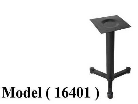 ارجل ترابيزات NO D (مو 16401) # شاسية ترابيزة بار معدنى 3 رجل عالى فضى (W=50,D=50,H=110CM)