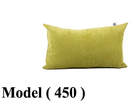 D Penguin (مو 450) # مخدة فيبر قماش ان دور مستطيلة اخضر (كود 49) (W=50,C=30BM)