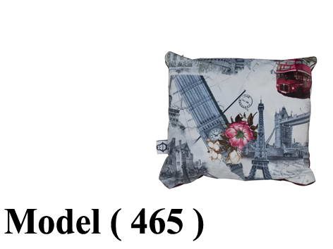 D Penguin (مو 465) # مخدة فيبر قماش مربعة ملون (كود 41) (W=45,H=45BM)