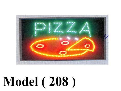 يفط ارشادية (NO) F (مو208) % يافطة PIZZA
